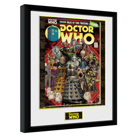 Obraz na zeď - Doctor Who - Villains Comic GB Eye