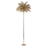 Stojací lampa ve zlaté barvě (výška 160 cm) Palm – Mauro Ferretti