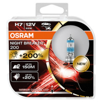 OSRAM H7 64210NB200-HCB NIGHT BREAKER 200 +200% 55W