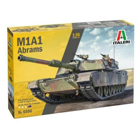 Model Kit tank 6596 - M1A1/A2 Abrams (1:35) Italeri