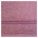 Bavlněný froté ručník s proužkem LORAN 50x90 cm, lila II., 450 gr Mybesthome