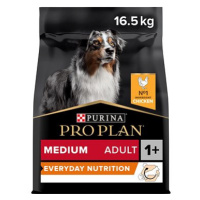 Pro Plan Medium Everyday Nutrition pro dospělé psy středních plemen s kuřetem 14 kg + 2,5 kg