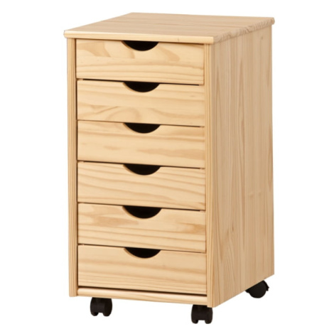 Praktický kontejner se zásuvkami na kolečkách Nils - Halmar