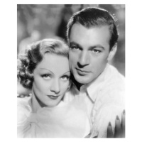 Fotografie Marlene Dietrich And Gary Cooper, Desire 1936 Directed By Frank Borzage, (35 x 40 cm)