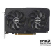 ASUS VGA AMD Radeon RX 7600 DUAL V2 OC 8G, 8G GDDR6, 3xDP, 1xHDMI