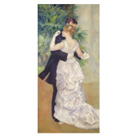 Obrazová reprodukce Dance in the City, 1883, Pierre Auguste Renoir, 20 × 40 cm