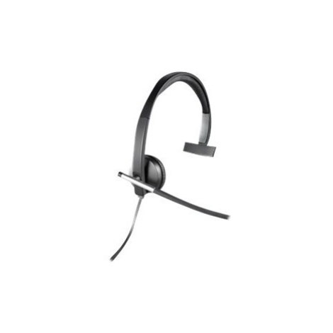 Logitech USB Headset Mono H650e Černá