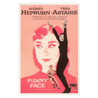 Ilustrace Funny Face / Audrey Hepburn & Fred Astaire, 26.7 × 40 cm