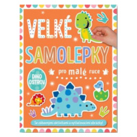 Velké samolepky pro malé ruce Dino ostrov