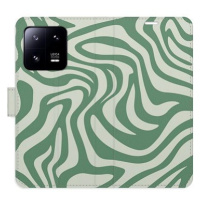 iSaprio Flip pouzdro Zebra Green 02 pro Xiaomi 13 Pro