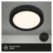 BRILONER LED stropní svítidlo, pr. 22,5 cm, 16,5 W, černá BRI 3465-415