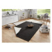 Kusový koberec Twin-Wendeteppiche 103096 schwarz creme 80 × 150 cm
