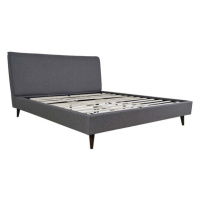 Čalouněná postel Henrik 180x200, šedá, bez matrace