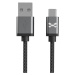 Kabel Ghostek - NRGline Micro USB 0,9m , Black/Graphite (GHOCBL028)