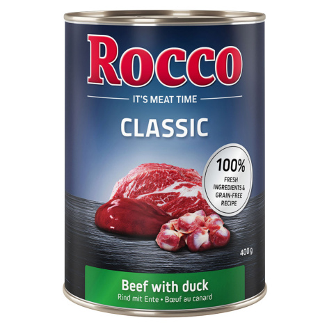 Rocco Classic 12 x 400 g - Hovězí s kachnou