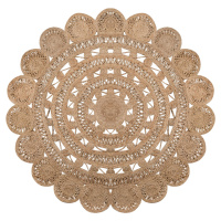 Flair Rugs koberce Kusový koberec Handmade Jute Eden kruh Rozměry koberců: 150x150 (průměr) kruh