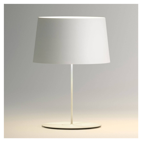 Vibia Vibia Warm 4901 stolní lampa, Ø 42 cm, bílá