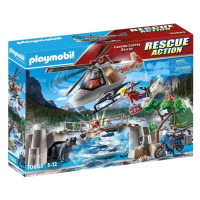 Playmobil 70663 nasazení helikoptéry v kaňonu