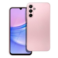 TopQ Metallic Samsung A15 růžový 127003