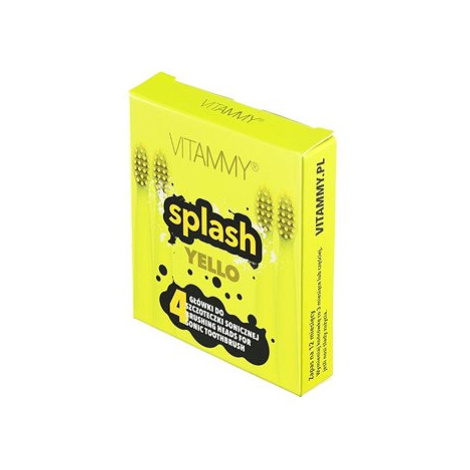 VITAMMY SPLASH, žlutá/yellow, 4 ks