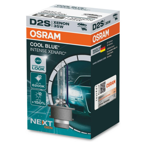 OSRAM XENARC COOL BLUE INTENSE Next Gen D2S 66240CBN, 35W, P32d-2