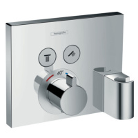 Hansgrohe Shower Select - Termostatická baterie pod omítku, se 2 výstupy, chrom 15765000
