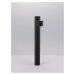 NOVA LUCE venkovní sloupkové svítidlo ADURO černý hliník a akryl LED 7.6W 3000K 200-240V 78st. I