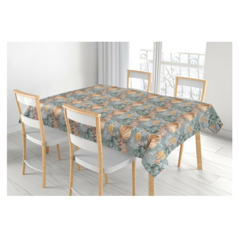 Bellatex Ubrus Adéla Monstera, růže žlutá, 120 x 140 cm