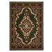 Alfa Carpets  Kusový koberec TEHERAN T-102 green - 160x230 cm