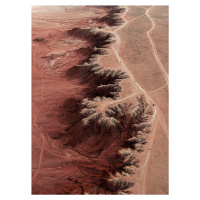 Umělecká fotografie The Red Mountain #5, Reeno, (30 x 40 cm)