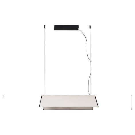 FARO BARCELONA Ludovico Povrchové závěsné svítidlo LED, 60 cm, bílé