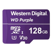 WDD128G1P0A - paměťová karta MicroSDXC 128GB, WD Purple