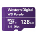 WDD128G1P0A - paměťová karta MicroSDXC 128GB, WD Purple