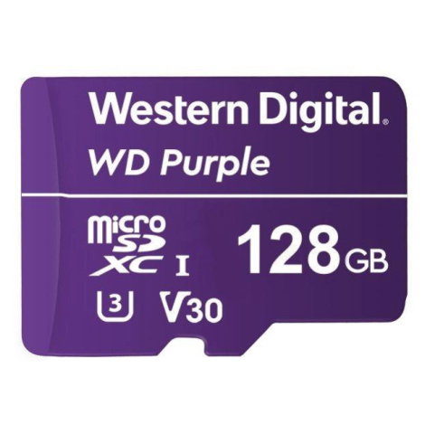 WDD128G1P0A - paměťová karta MicroSDXC 128GB, WD Purple WD Lifestyle