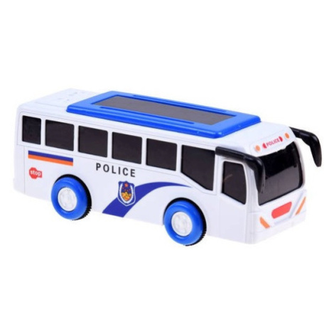 Policejní autobus se světlem a zvukem