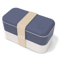 MonBento Svačinový bento box Original Blue Natural