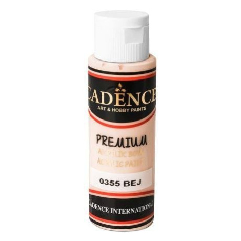 Akrylová barva Cadence Premium - béžová / 70 ml