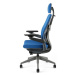 Kancelářská ergonomická židle Office Pro KARME — více barev, s podhlavníkem a područkami Černá F