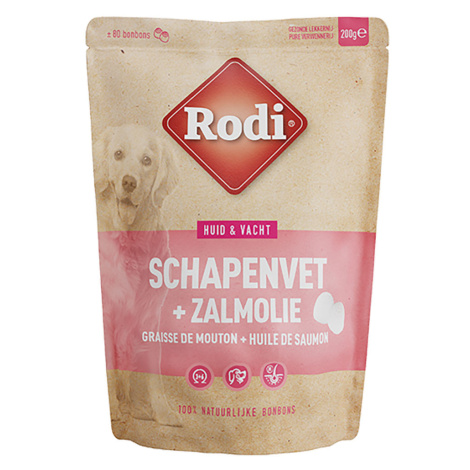 Rodi Exclusive Ovčí tuk s lososem pro psy a kočky - 2 x 200 g