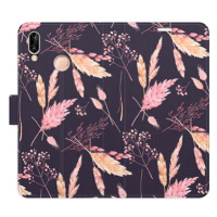 iSaprio flip pouzdro Ornamental Flowers 02 pro Huawei P20 Lite