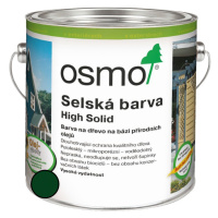 Nátěr venkovní Osmo 2404 Selská barva jedlově zelená 2,5 l