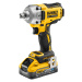 DeWALT DCF891H2T (2x5Ah) 18V XR PowerStack 1/2" aku rázový utahovák s regulací