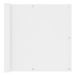 Balkónová zástěna bílá 90×300 cm oxfordská látka 134892