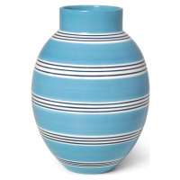 Modrá keramická váza Kähler Design Nuovo, výška 30 cm