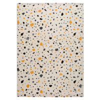 Bílý koberec Universal Adra Punto, 160 x 230 cm