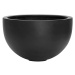 Květináč Bowl, barva černá, více velikostí - PotteryPots Velikost: L - v. 38 cm, ⌀ 60 cm