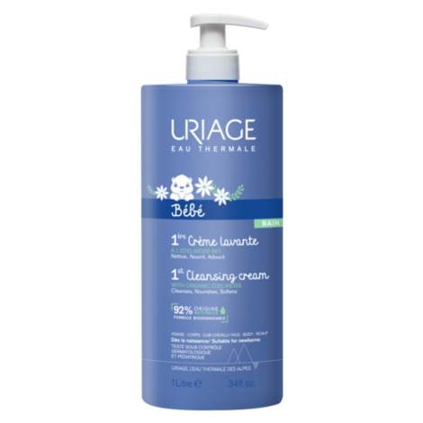 URIAGE Bébé mycí krém pro nejmenší Cleansing Cream 500 ml