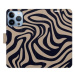 iSaprio Flip pouzdro Zebra Black 02 pro iPhone 13 Pro