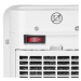 Klarstein Chava, ohřívač, 2000 W, termostat, časovač, dálkové ovládání, bílá barva