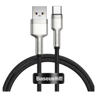 Kabel USB cable for USB-C Baseus Cafule, 66W, 1m (black)